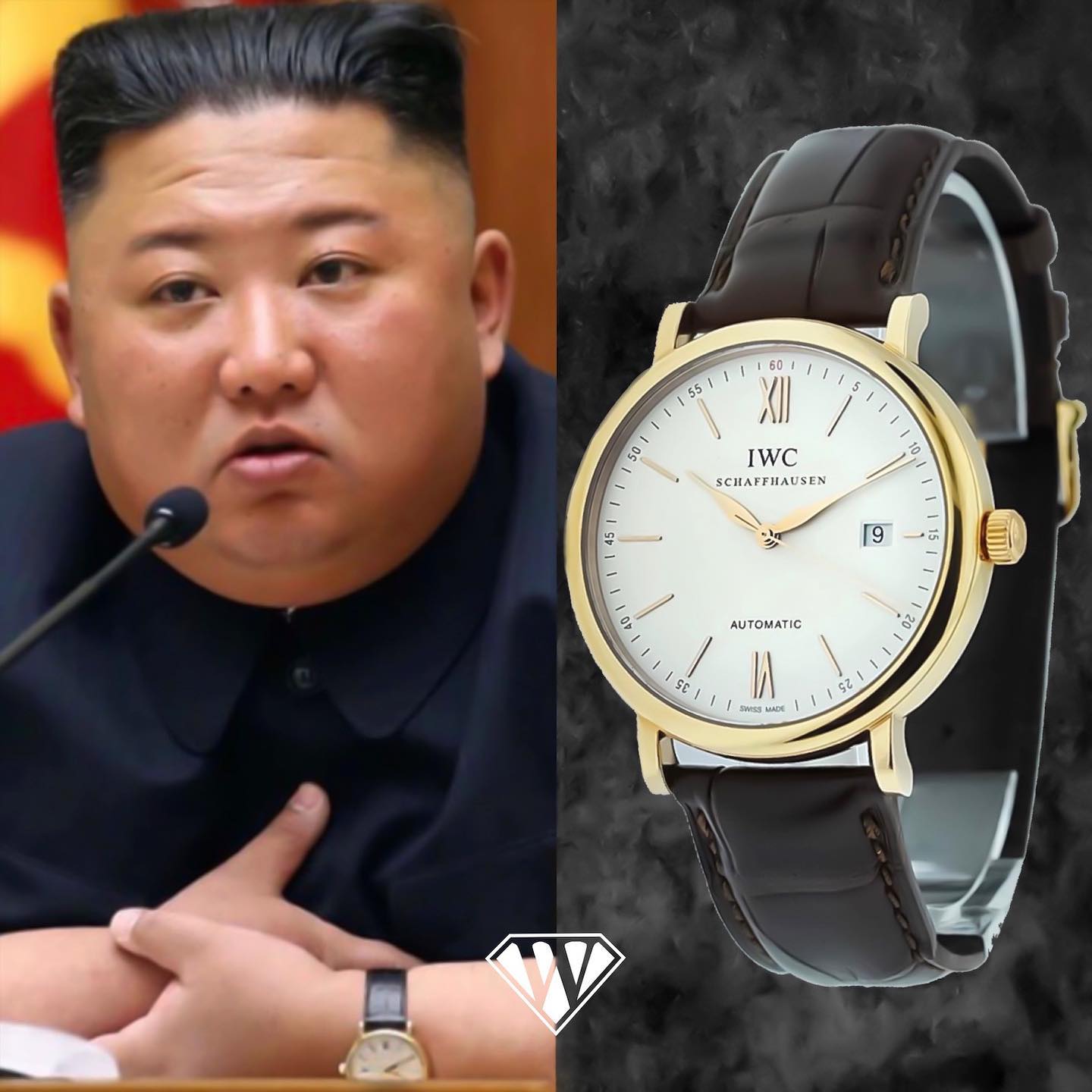 OMEGA] North Korean Constellation, presented by Kim Il-sung on his 60th : r/ Watches