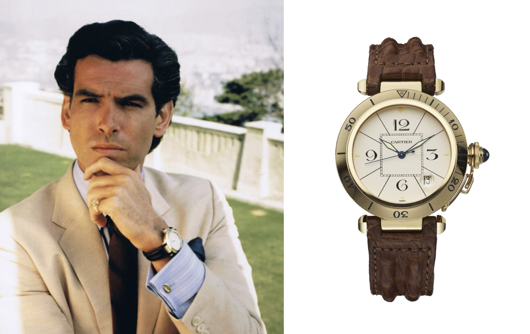 Pierce Brosnan really loves a dress watch and is fed up of Bond