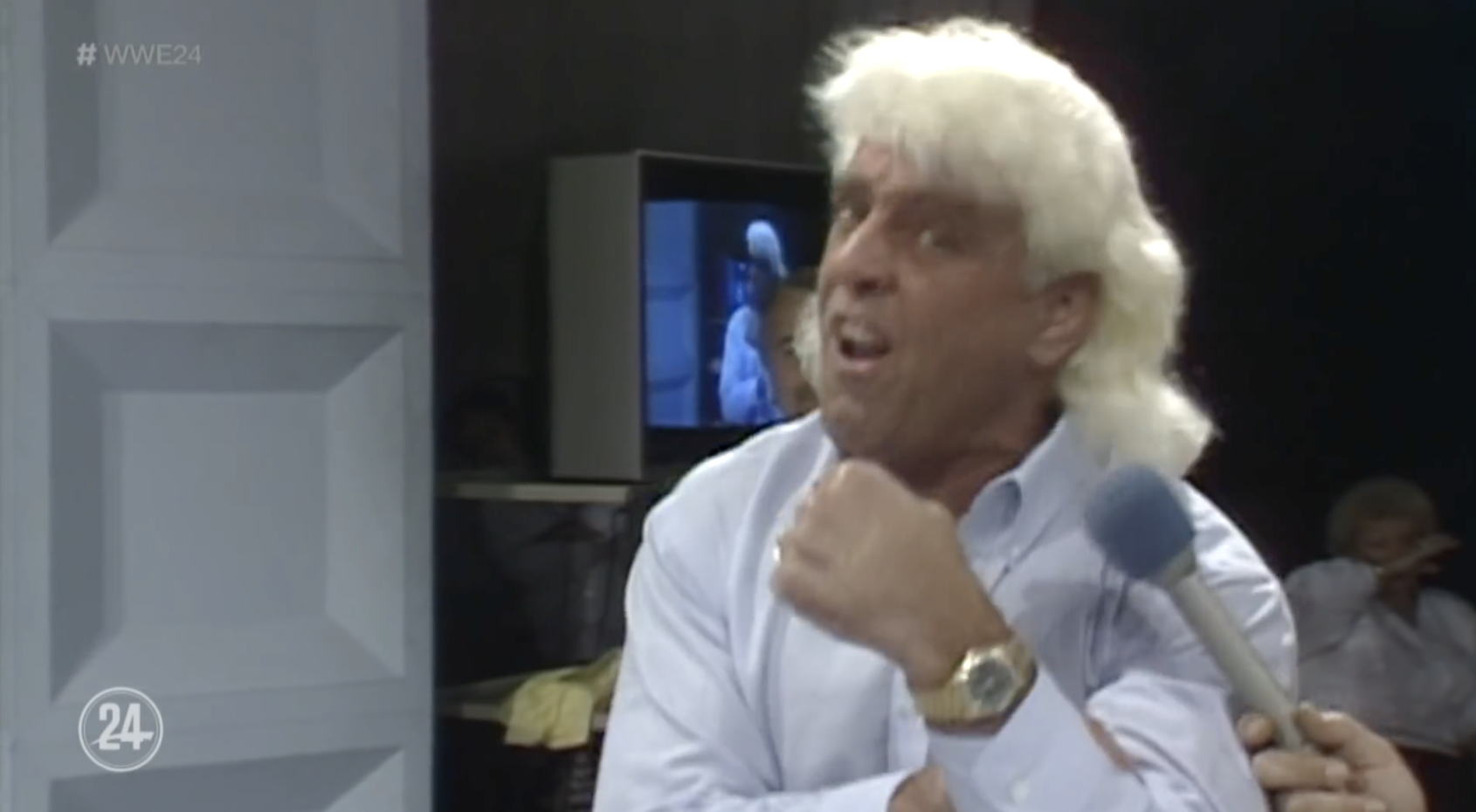 WOOO That time wrestling legend Ric Flair lost his Rolex in a