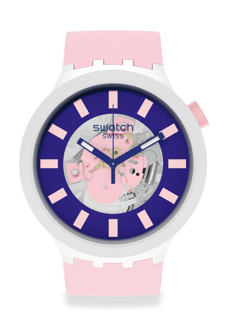 INTRODUCING: The Swatch Big Bold Bioceramic is an eco-friendly summer watch