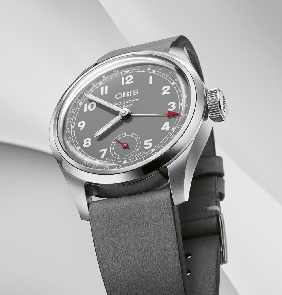 INTRODUCING: The new Oris Hölstein Edition is a cool grey vision of a Big Crown future
