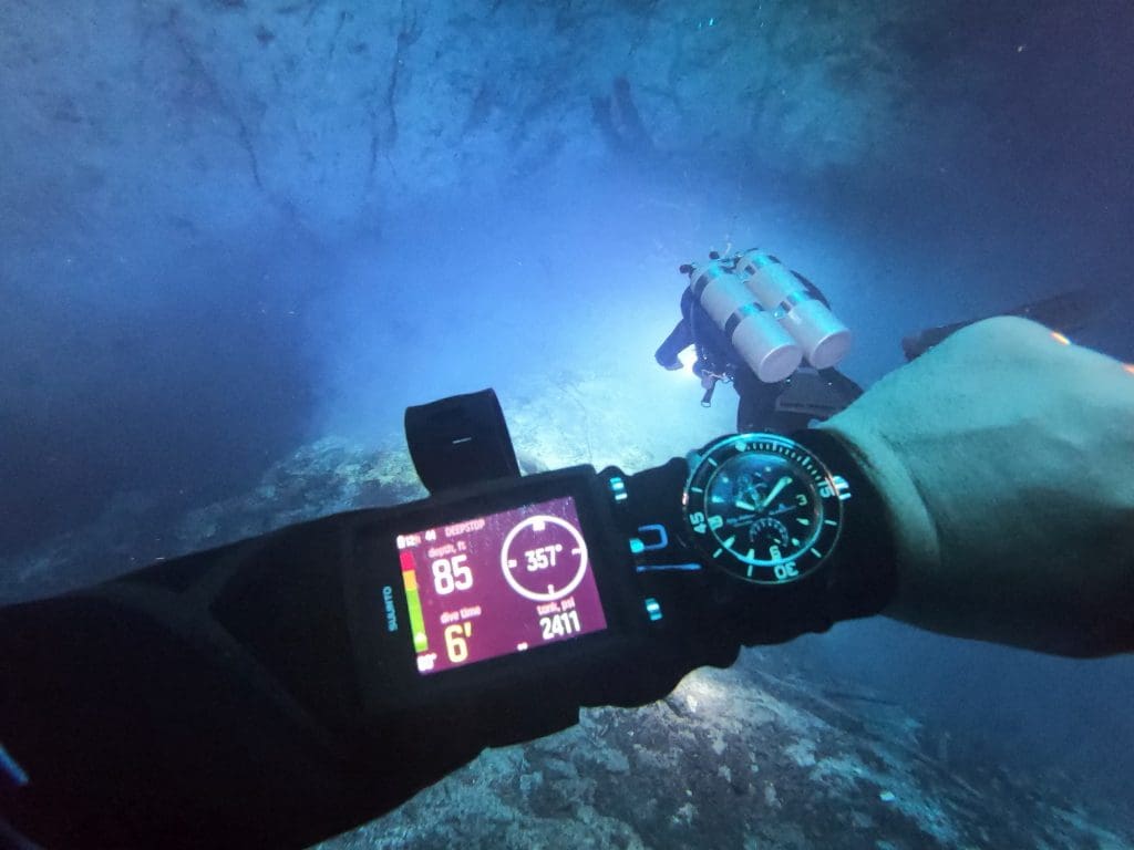 Would you rock a $100,000 rose-gold tourbillon for cave diving? Meet the man who does…