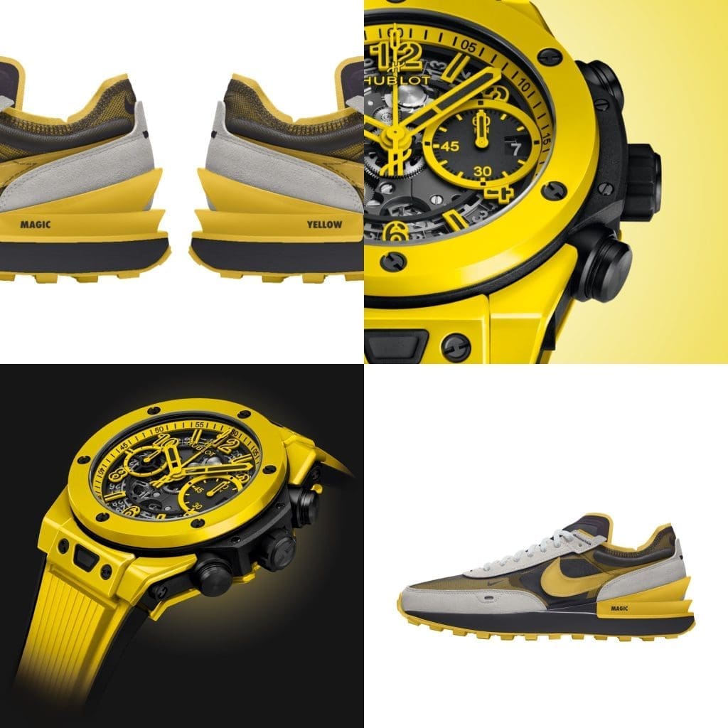 #Kixntix: The Hublot Big Bang Unico Yellow Magic is cool enough to warrant its own bespoke sneaker