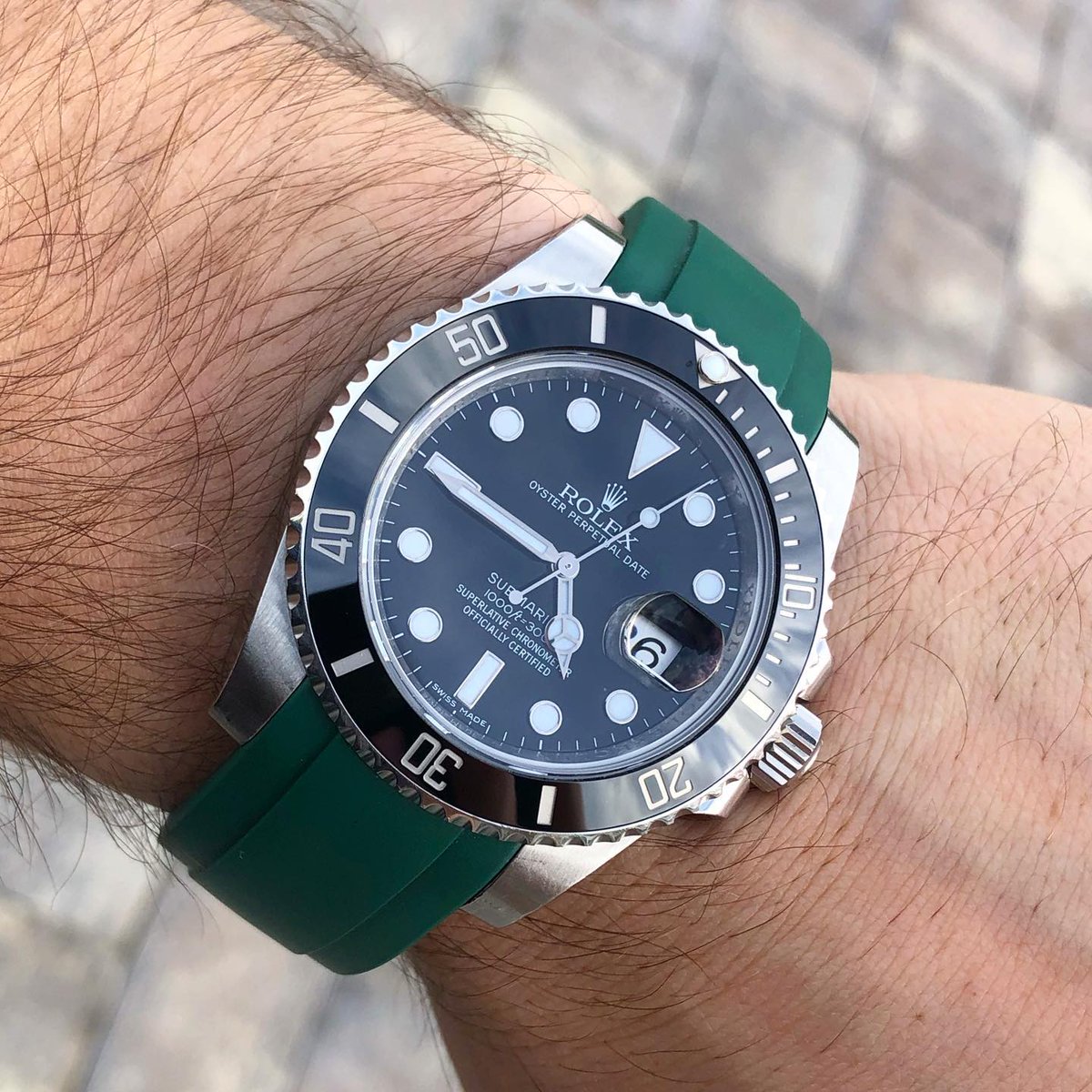 Preventie Beurs stad Best rubber straps for the Rolex Submariner on the market