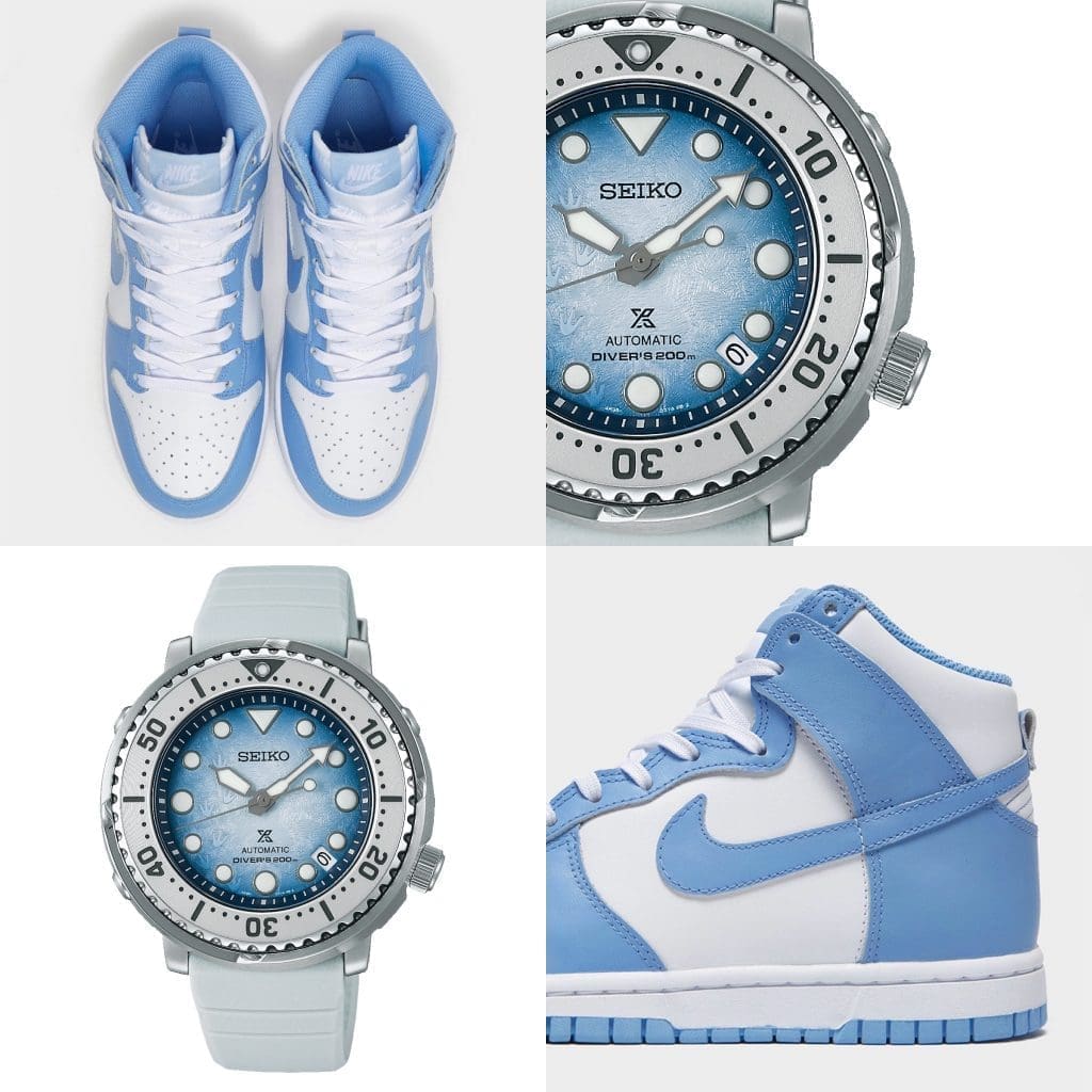 #Kixntix: The Seiko Prospex Save The Ocean “Antarctica” and the icy cool comfort of Nike Dunk Highs