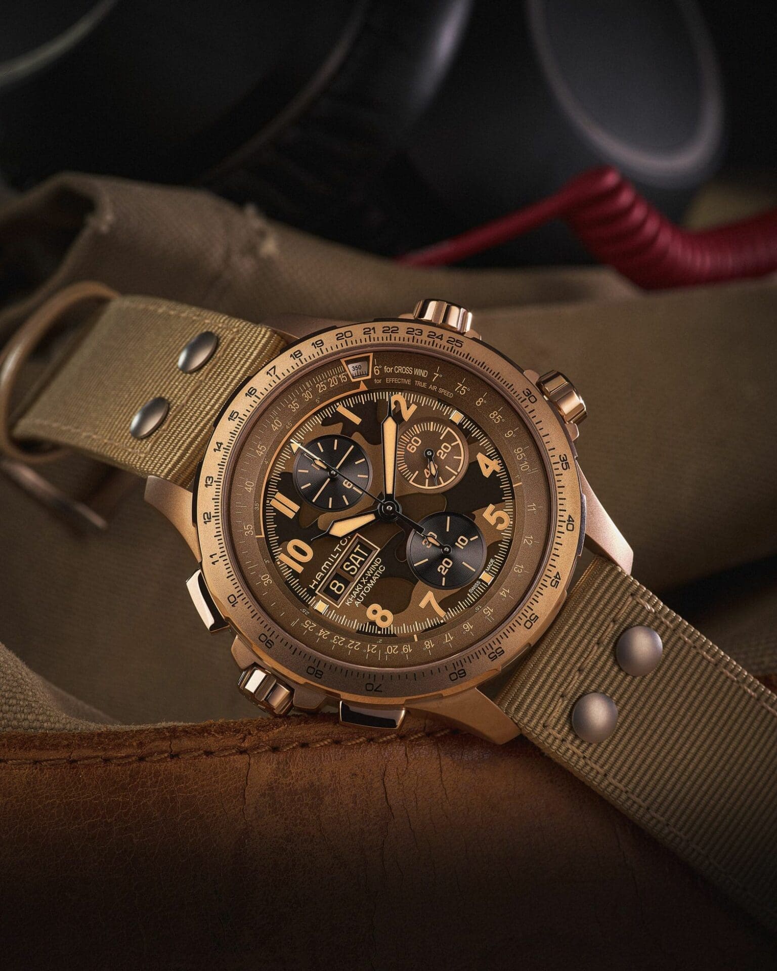 INTRODUCING: The Hamilton Khaki X-Wind collection takes flight with striking camouflage dials