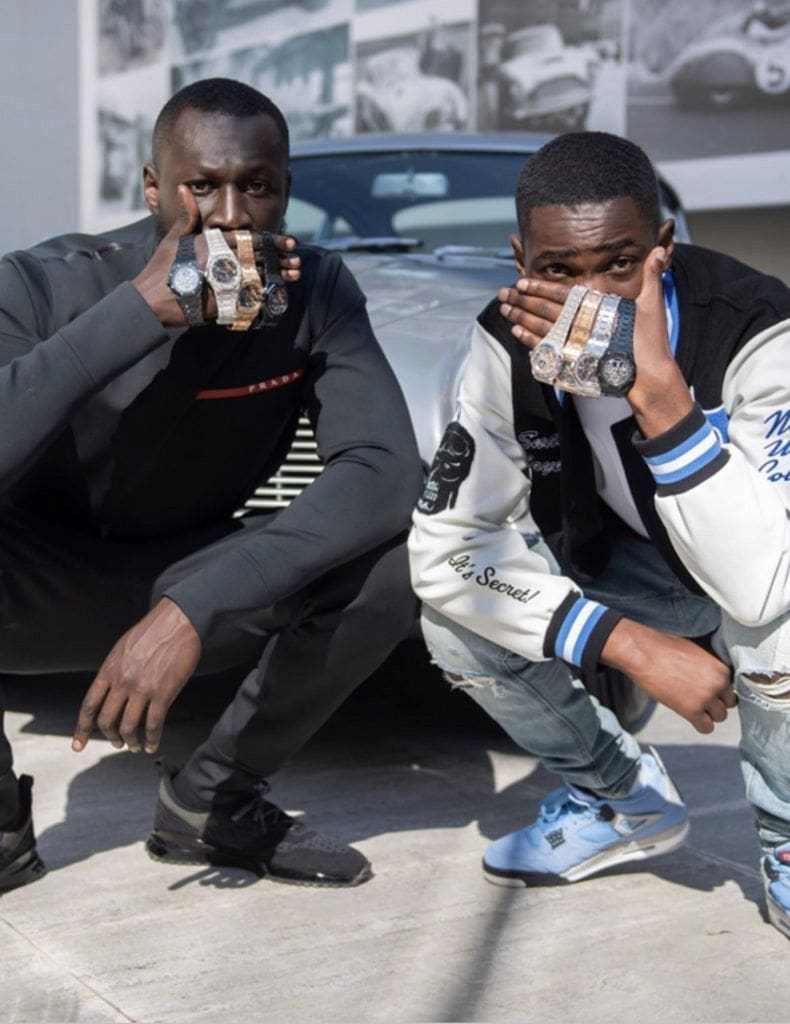 British MCs Stormzy and Dave are crazy for Audemars Piguet