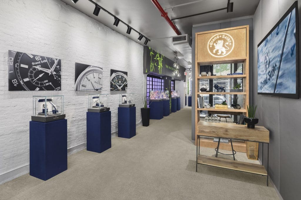 Grand Seiko opens new boutique in SoHo, NYC in partnership with Watches of Switzerland