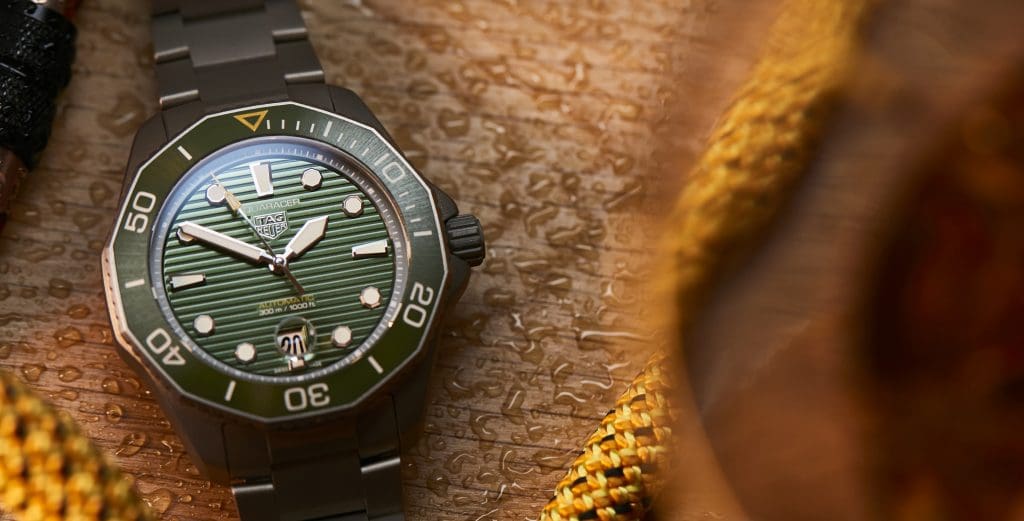 VIDEO: The TAG Heuer Aquaracer Professional 300 in titanium is a lightweight delight