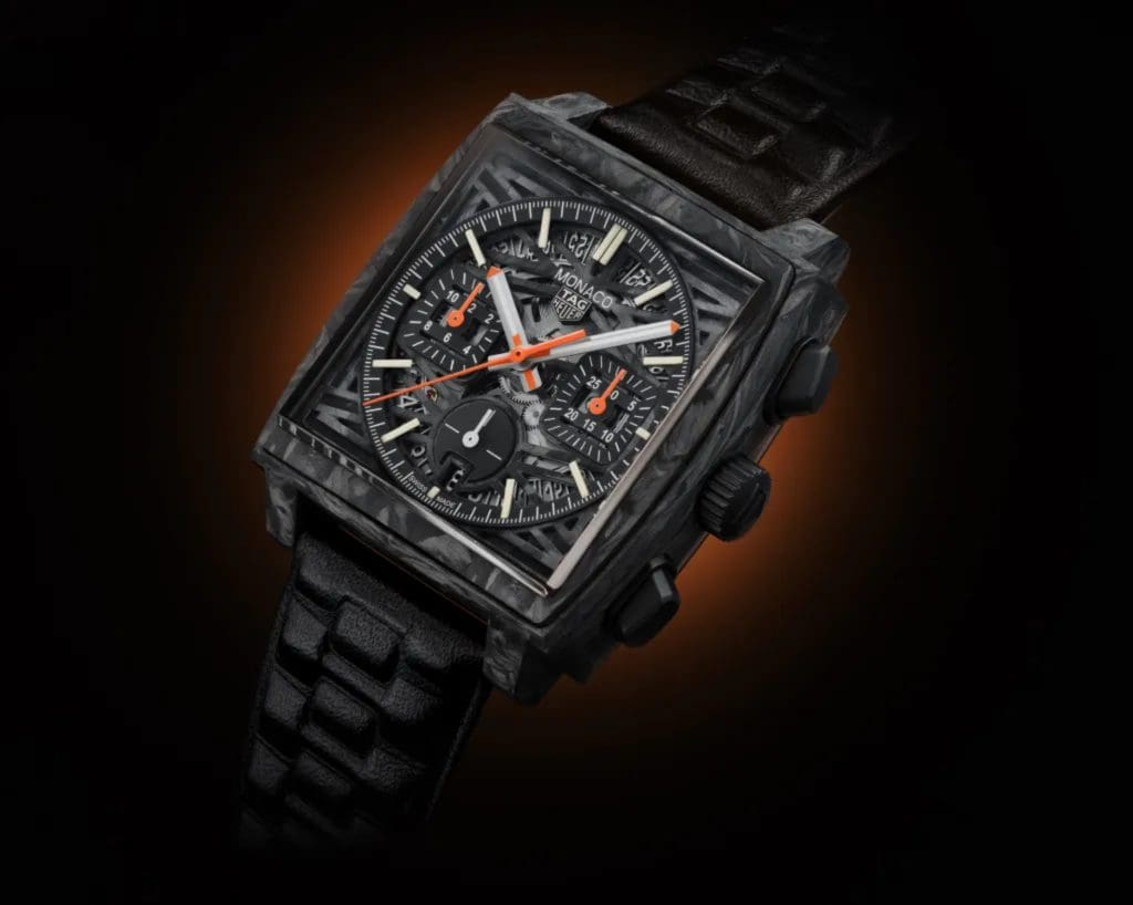 TAG Heuer revives the mythical Monaco “Dark Lord” for Only Watch