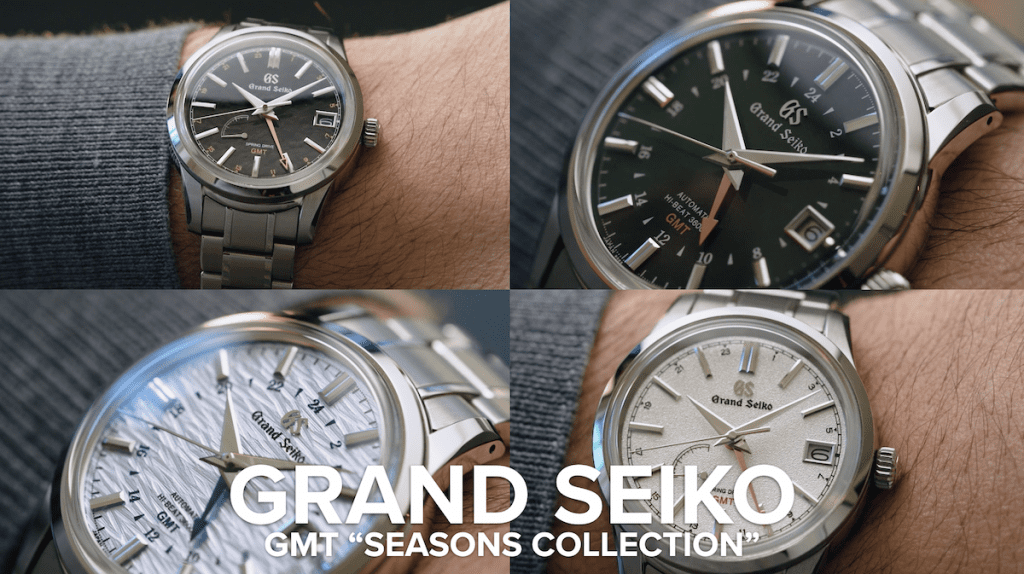 VIDEO: The Grand Seiko GMT Seasons Collection is a dial fetishist’s dream come true