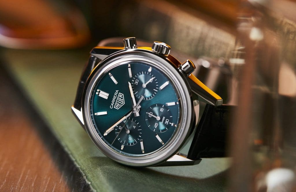 The enchanting emerald of the TAG Heuer Green Carrera Special Edition