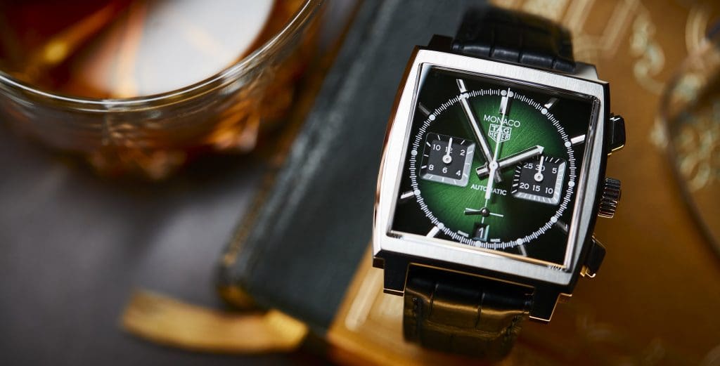 HANDS-ON: TAG Heuer Monaco Green Limited Edition is a fumé fantasy