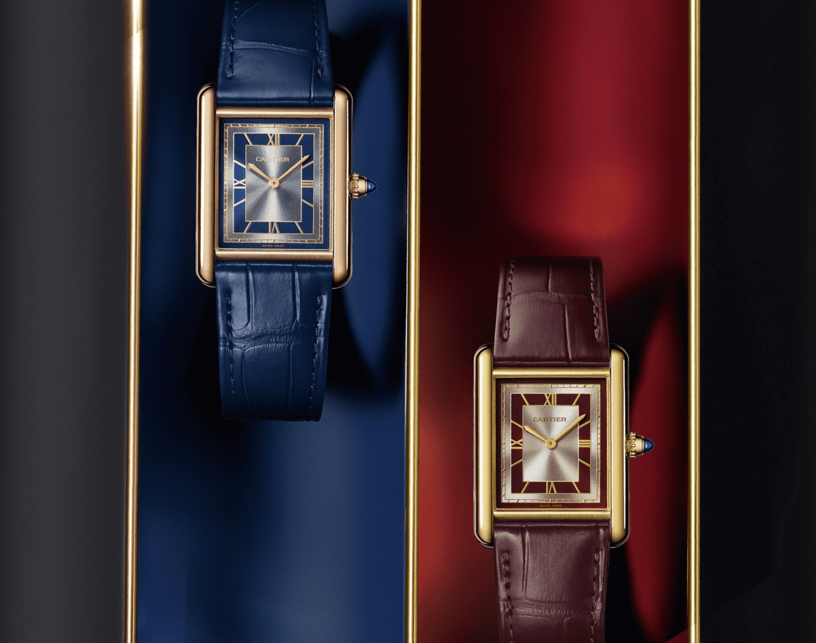 INTRODUCING: The Tank Louis Cartier collection is a revival of Art Deco flamboyance