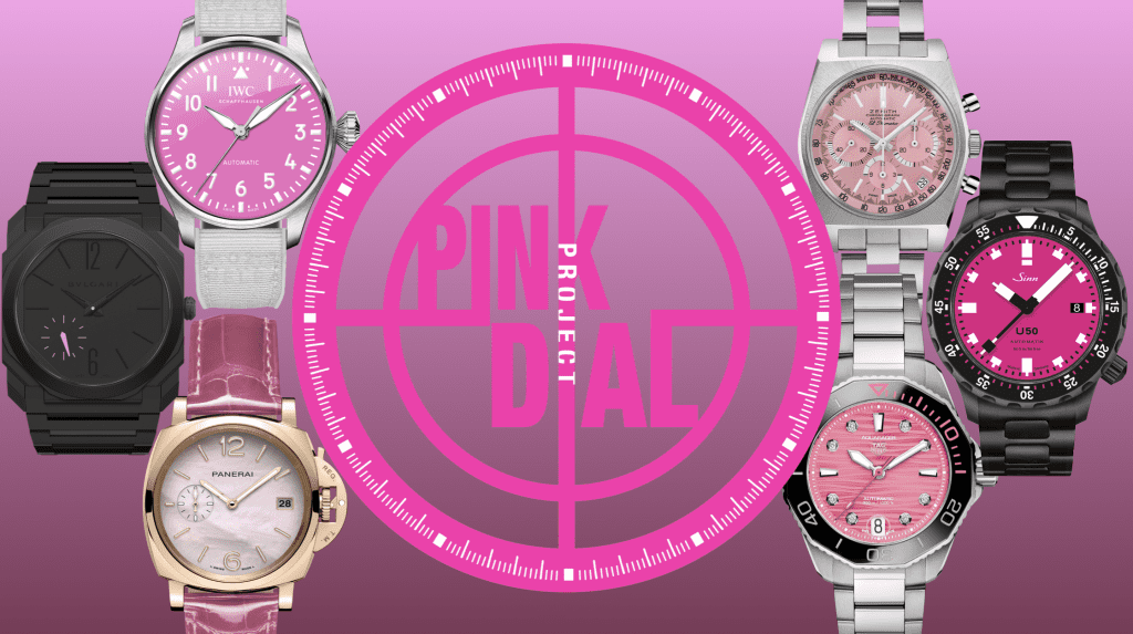 Announcing the ‘Pink Dial Project’ – an auction of pink prototypes in aid of breast cancer