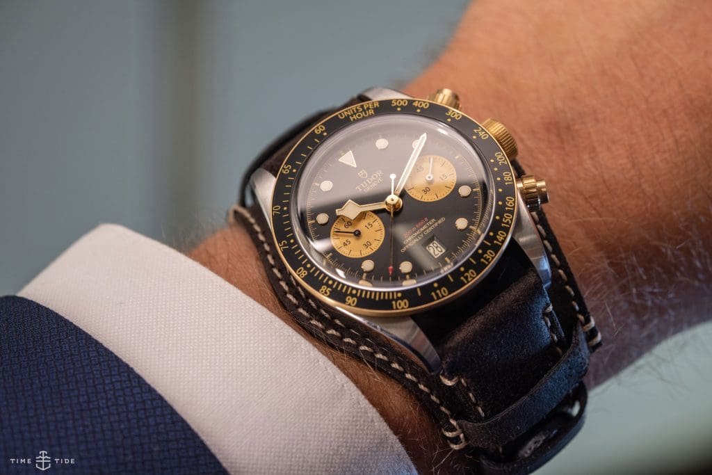VIDEO: The Tudor Black Bay Chrono S&G is a two-tone bruiser with winning charm