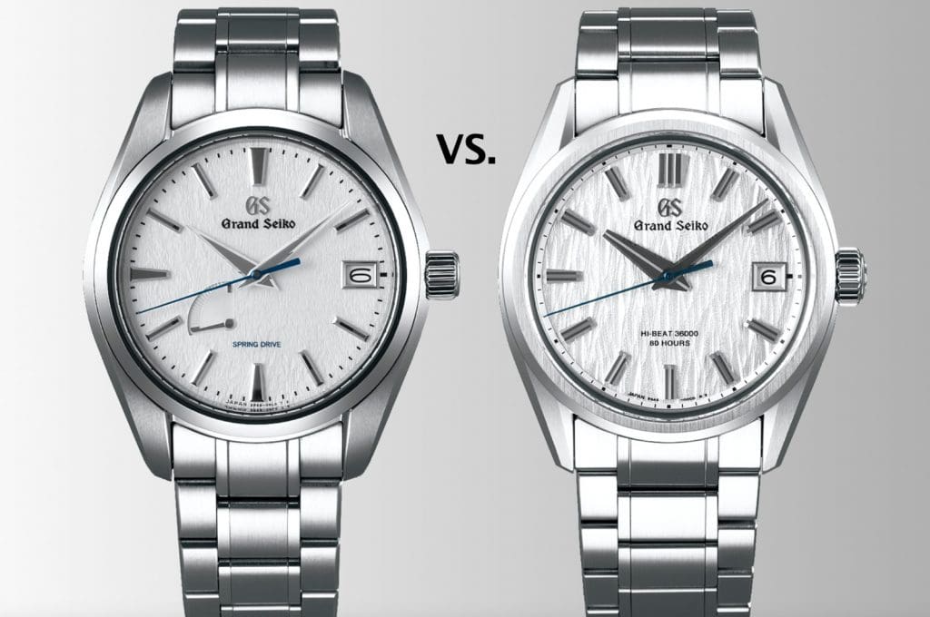 Grand Seiko Snowflake versus White Birch: the battle between the classic and contender