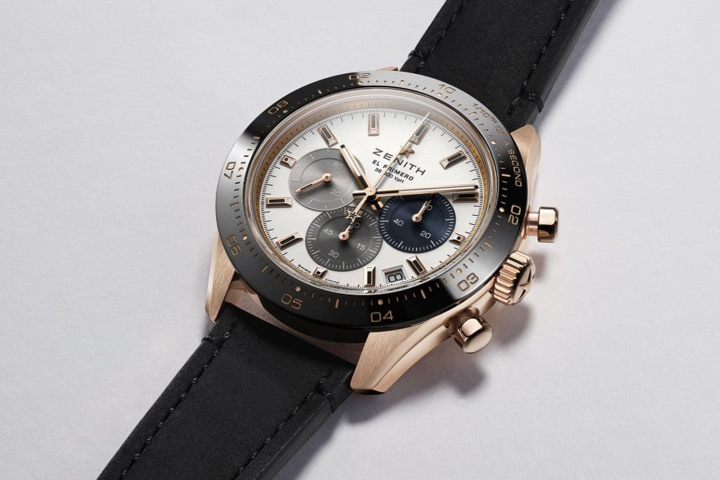 INTRODUCING: The Zenith Chronomaster Sport Rose Gold brings warmth to a winning design