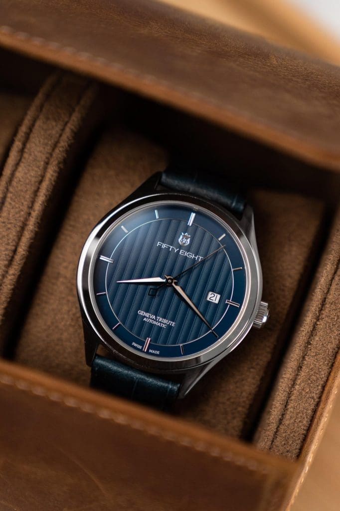 INTRODUCING: A return to the dapper dress watch with Swiss-manufactured debut brand, Fifty Eight