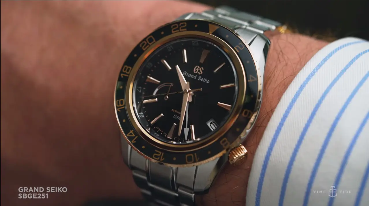 HANDS ON: The sports-luxe travel glamour of the Grand Seiko SBGE251 - Time  and Tide Watches