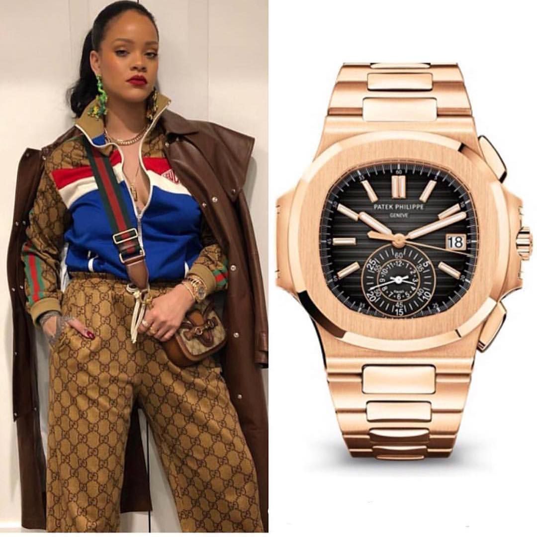 Rihanna is now worth 1.7B so what is in her watch collection