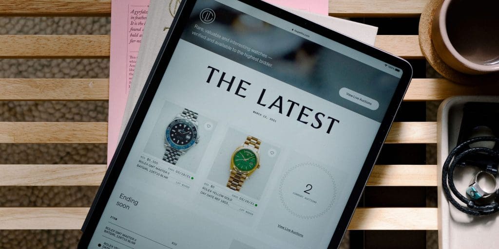 Introducing Loupe This, a highly evolved online watch auction platform for buyers and sellers