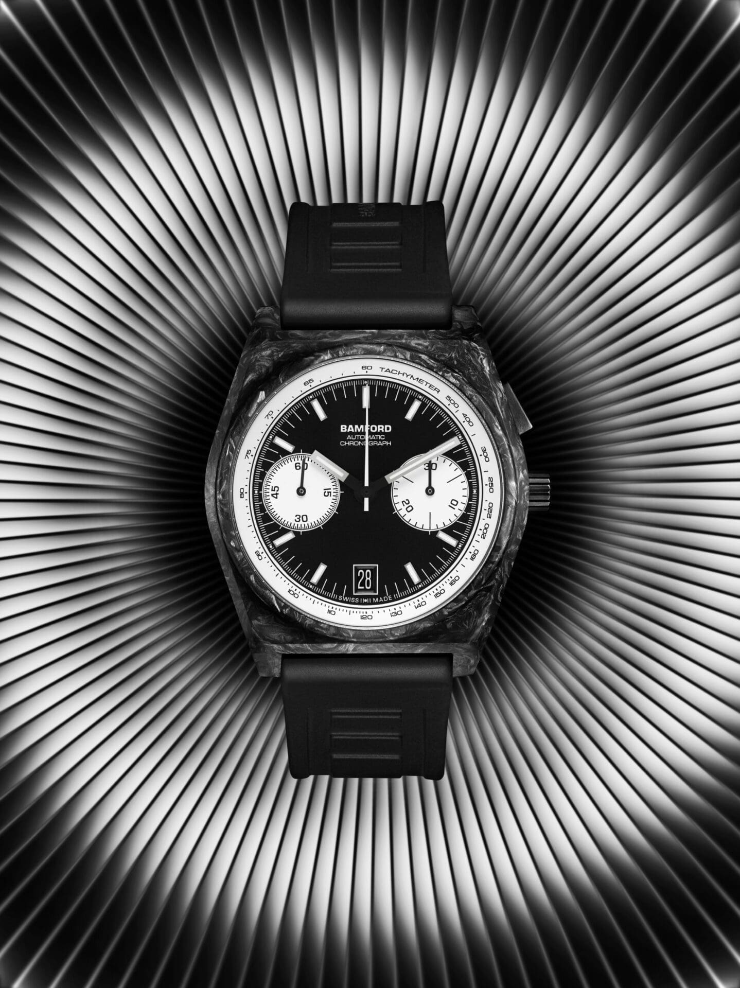 Bamford takes a step out of their comfort zone with a cracking monopusher chronograph    