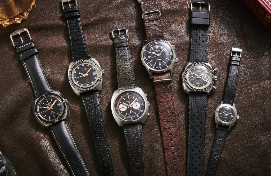 6 watches that tell the history of Longines dive watches in the ’60s and ’70s