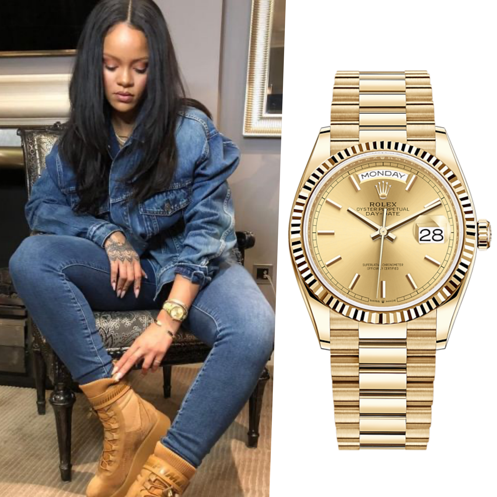 Rihanna is now worth 1.7B so what is in her watch collection