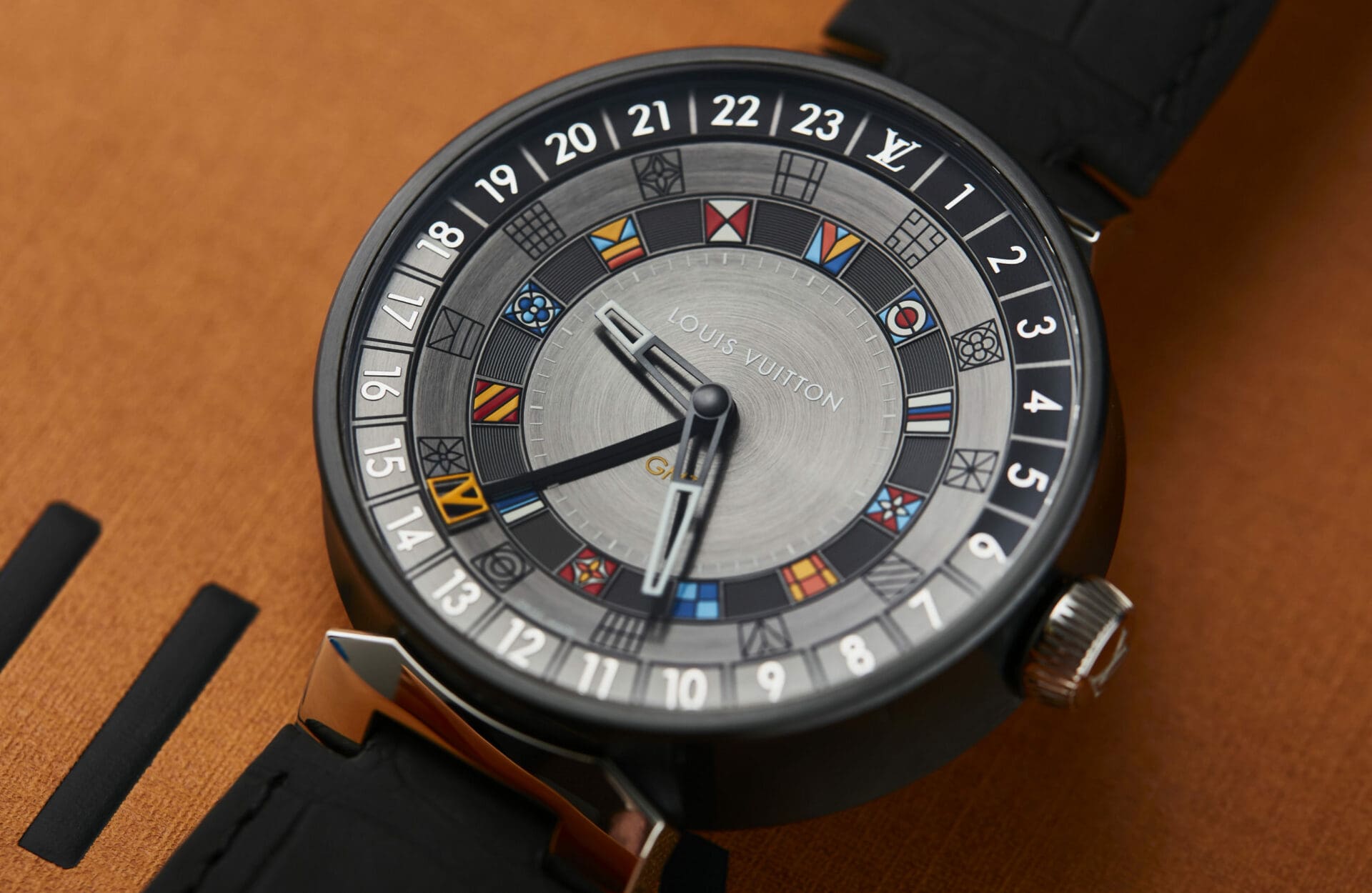VIDEO: The Louis Vuitton Tambour Moon Dual Time reflects the brand’s globetrotting spirit
