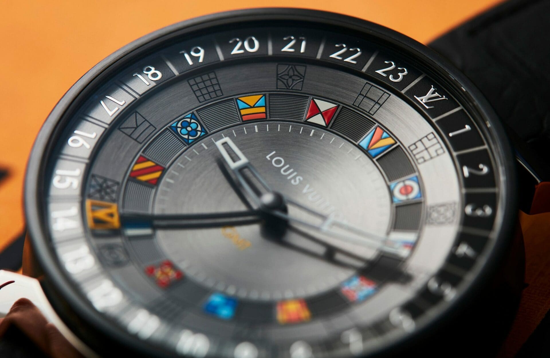 Louis Vuitton Tambour Moon Dual Time is a GMT to clock up air miles