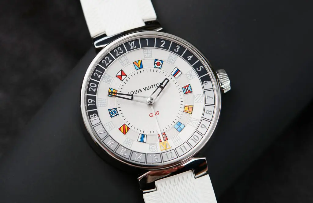 Louis Vuitton Tambour Moon Dual Time is a GMT to clock up air miles