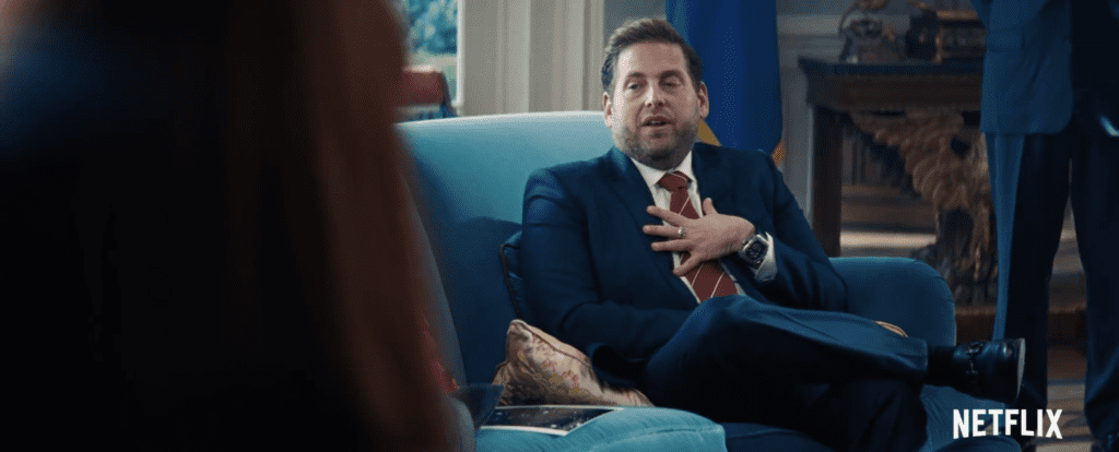 FAKE NEWS: Jonah Hill spotted with fake Richard Mille in “Don’t Look Up” trailer
