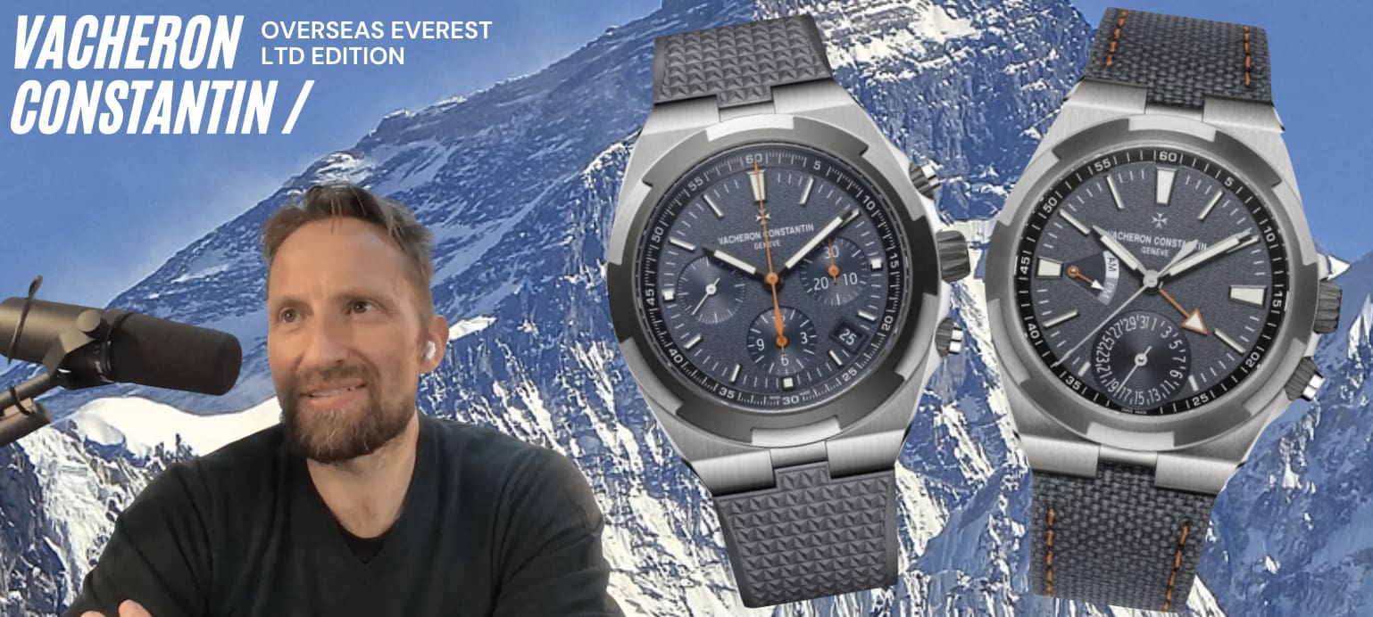 Introducing the Vacheron Constantin Overseas 'Everest' Dual Time