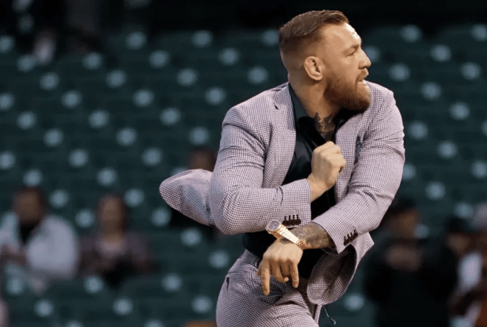 Conor McGregor’s baseball pitch showed that he genuinely cares about watches