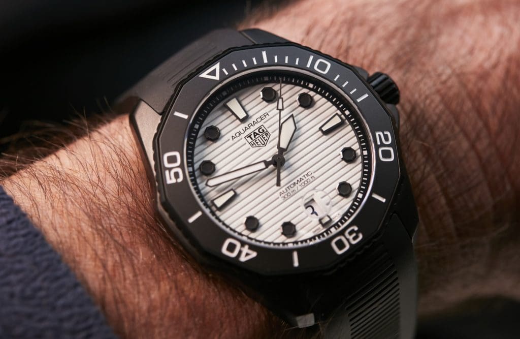 HANDS ON: The return of a dark legend, with the lumelicious TAG Heuer Aquaracer Professional 300 Night Diver