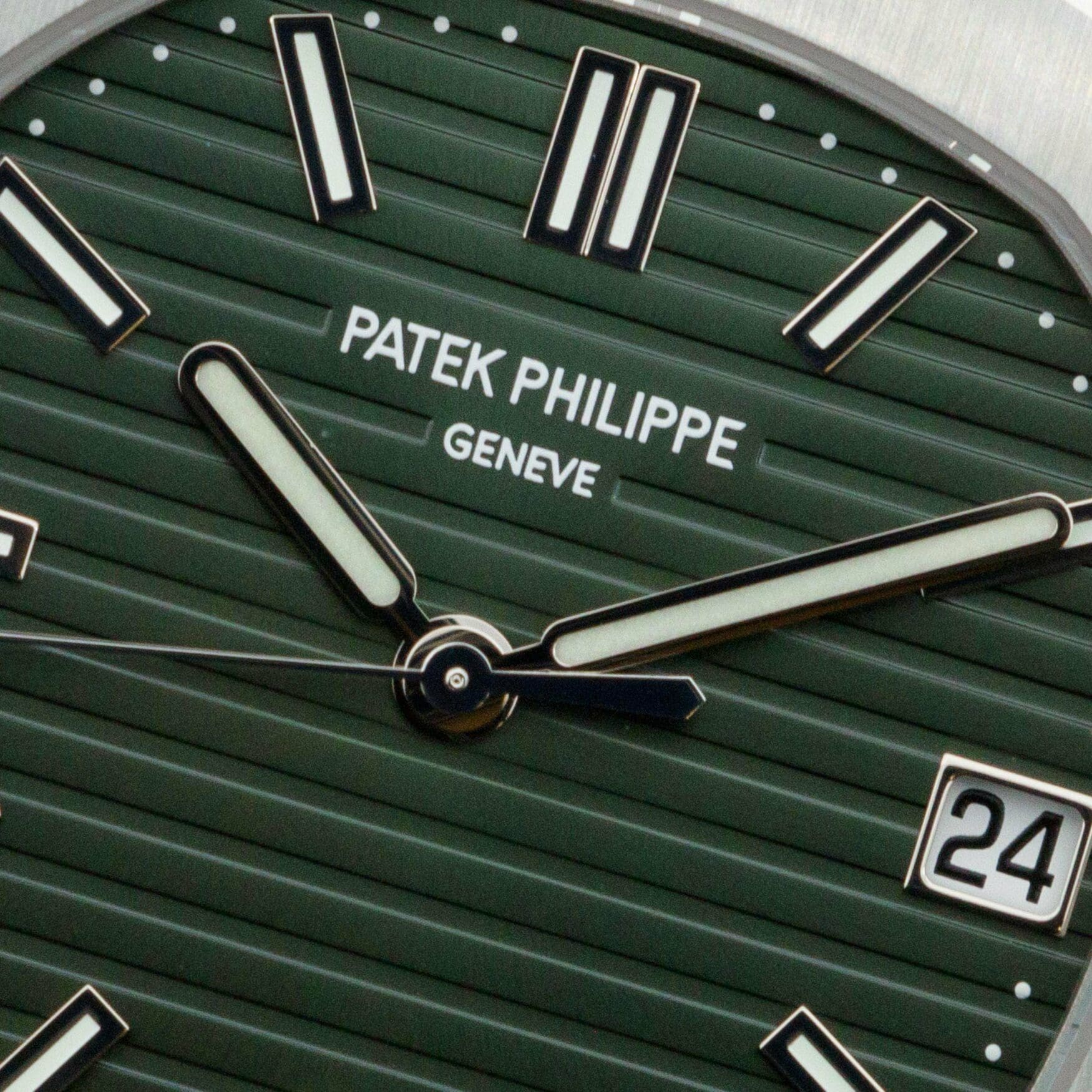 Patek Philippe green nautilus 5711 / 014 on Loupe This 