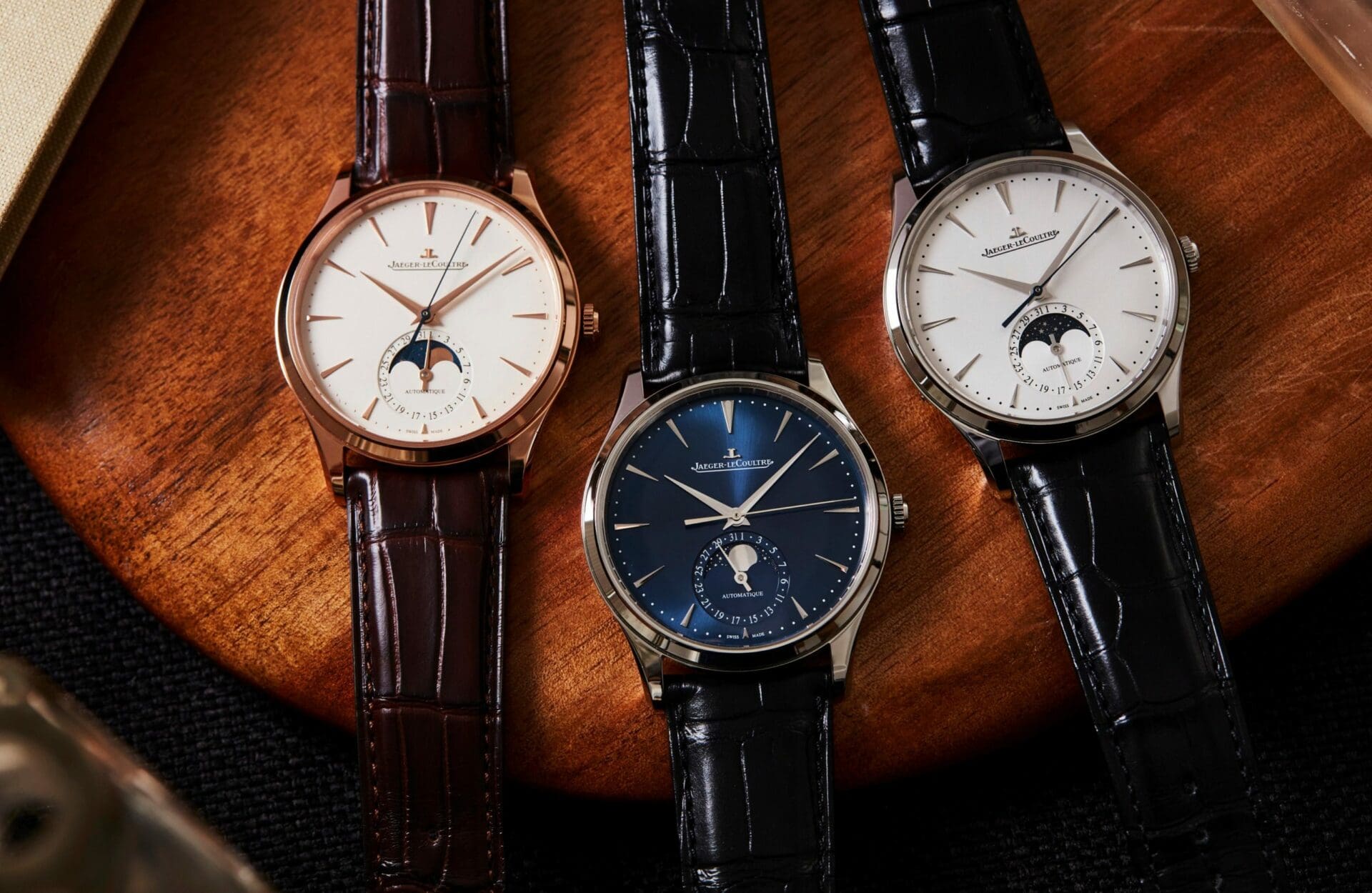 VIDEO: The Jaeger-LeCoultre Master Ultra Thin Moon collection expands with stunning dial variations