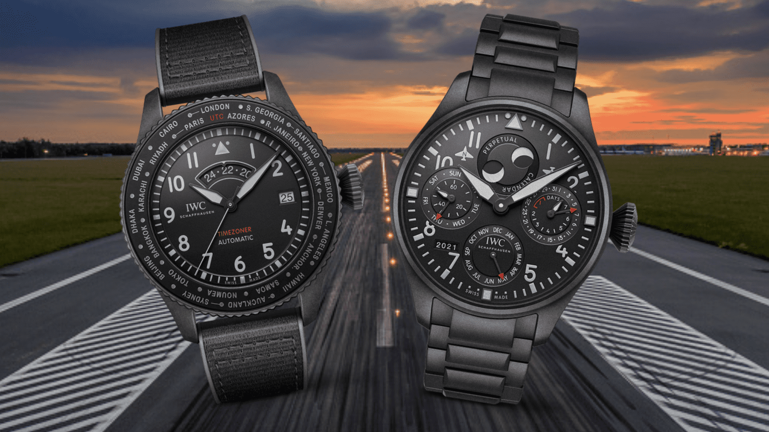 VIDEO: IWC introduces two new stealth Top Gun Ceratanium Pilot’s watches