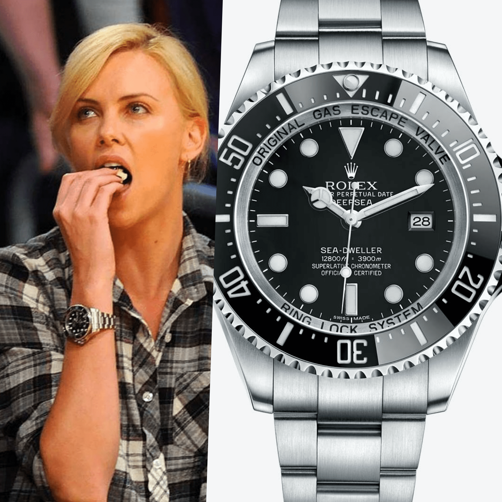 Women wearing 2024 submariner