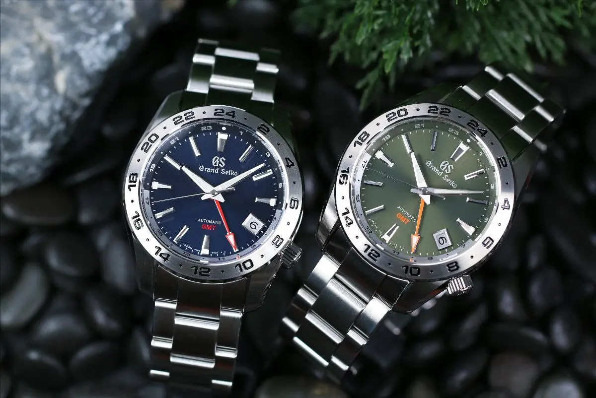 Two New Grand Seiko Automatic GMT's: SBGM245 and SBGM247