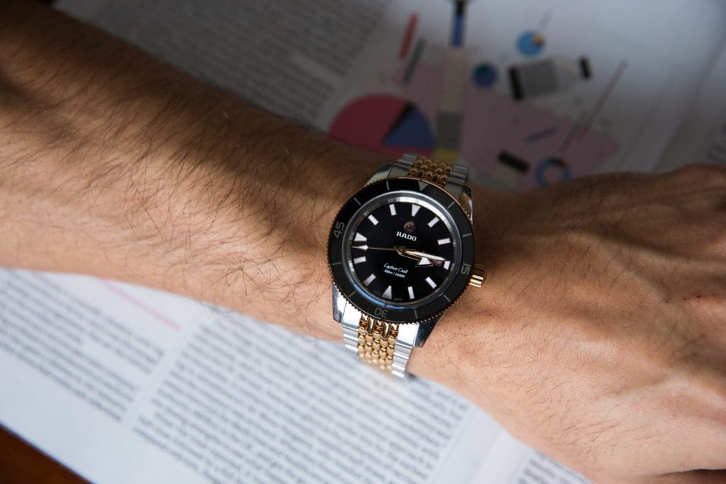 A WEEK ON THE WRIST: The Rado Captain Cook Automatic channels 80s style with playful fun