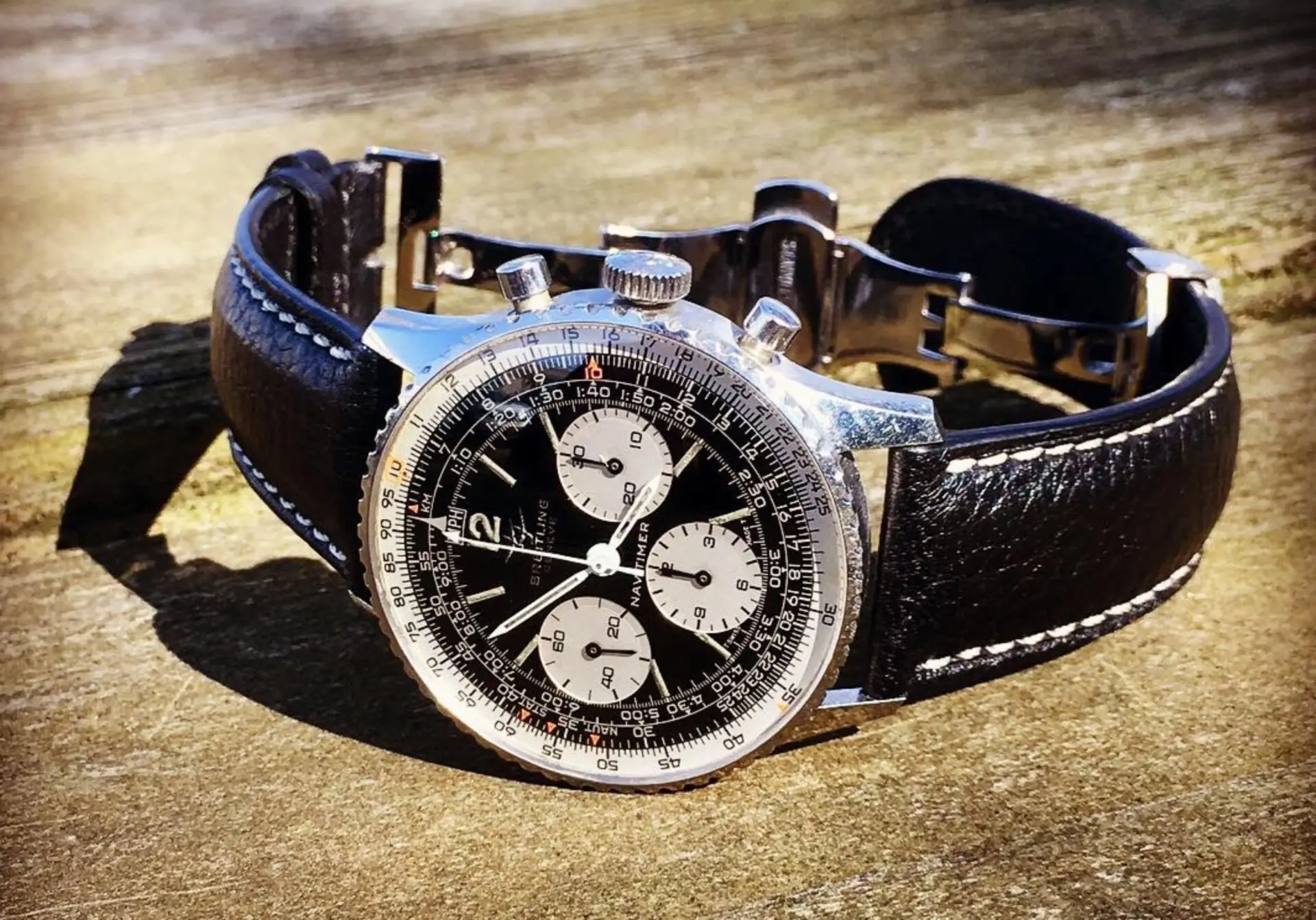 how I revived my late father's Breitling Navitimer