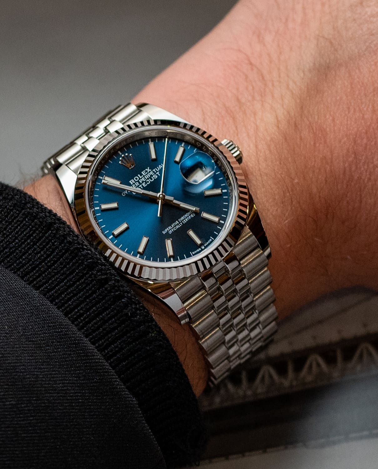 datejust 36 wrist