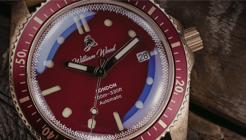 MICRO MONDAYS:  Get red-faced and bronze-cased with the William Wood Valiant Bronze Ruby