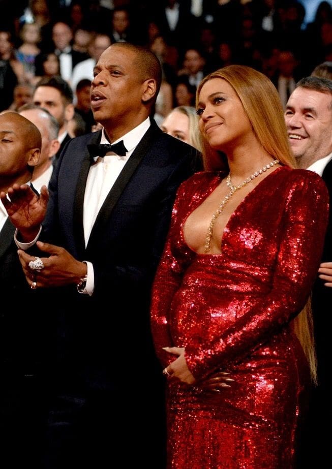 Jay-Z wearing a Patek at Grammy Awards
