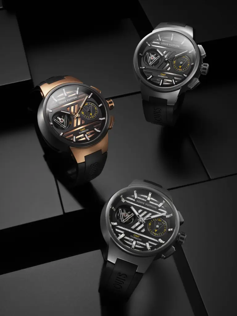 Louis Vuitton unveils new Tambour Curve Flying Tourbillon crafted out of  cutting-edge materials used in aeronautics - Luxurylaunches