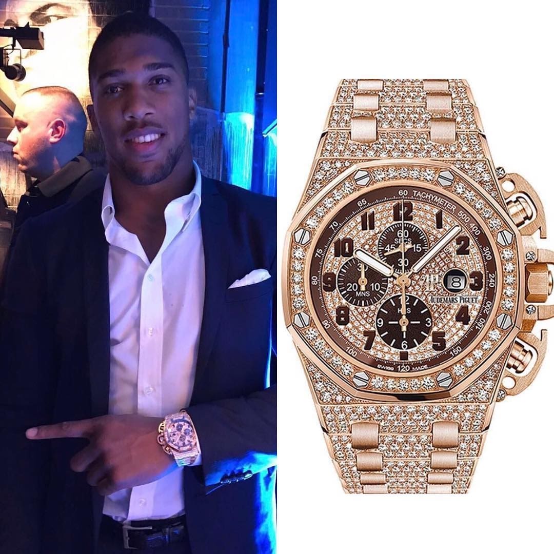 Anthony Joshuas watch collection currently outweighs his boxing titles