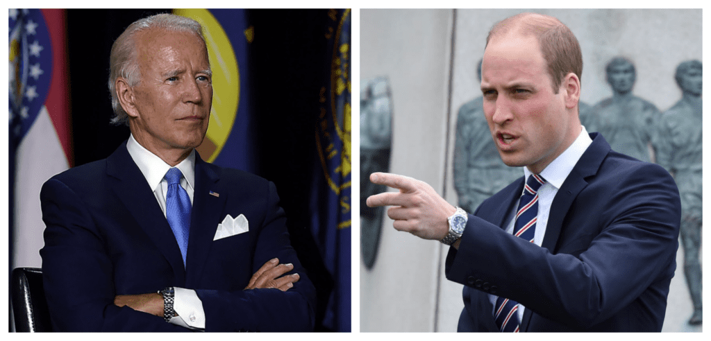 WHO WORE IT BEST? Prince William vs Joe Biden battle it out with the Omega Seamaster Diver 300m