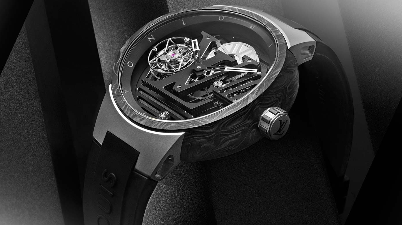 Journey into space with the Tambour Curve GMT Flying Tourbillon